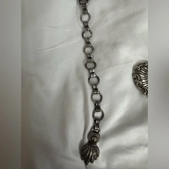 Brighton 1993 4150 Leather Medallion Concho Women’s Belt Size Medium - Picture 6 of 10